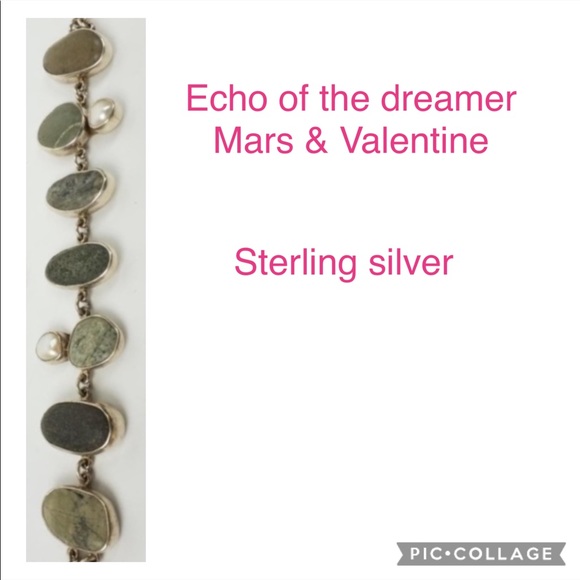 Echo of the dreamer Mars &valentine pearl sterling silver collectors handcrafted - Picture 1 of 12